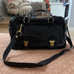 Coach satchel leather bag